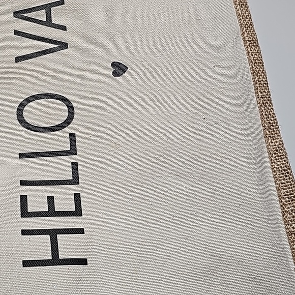 Hello Vacay Beach Bag and NWT Hello Weekend Leather Coozie - Picture 3 of 10